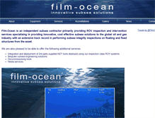 Tablet Screenshot of film-ocean.com